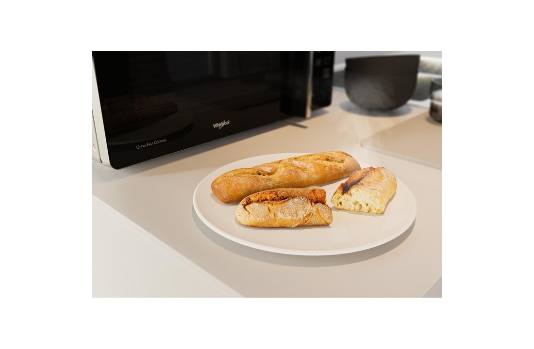 Whirlpool MCP 349 SL Combimagnetron zilver.