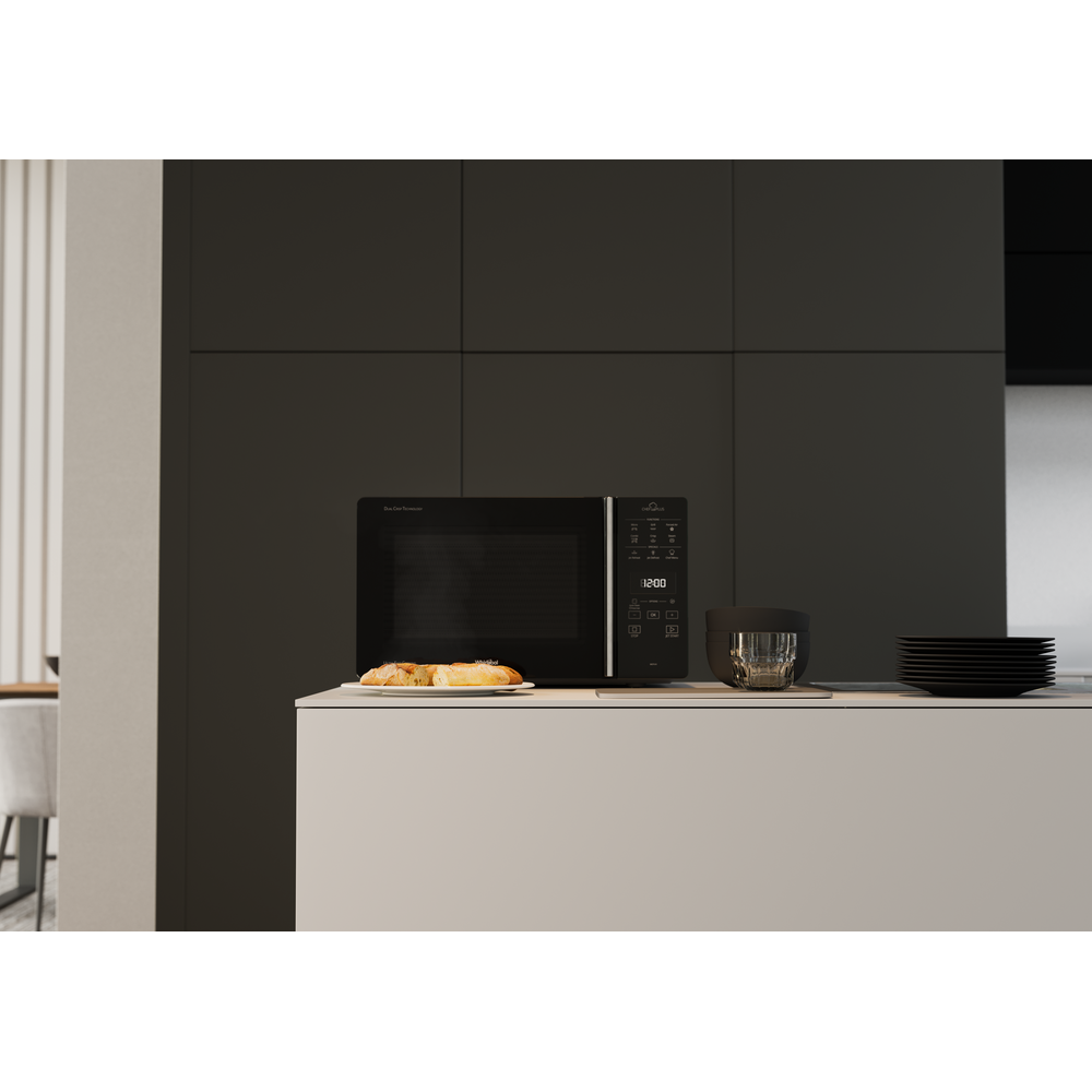 Whirlpool MCP 349 SL Combimagnetron zilver.