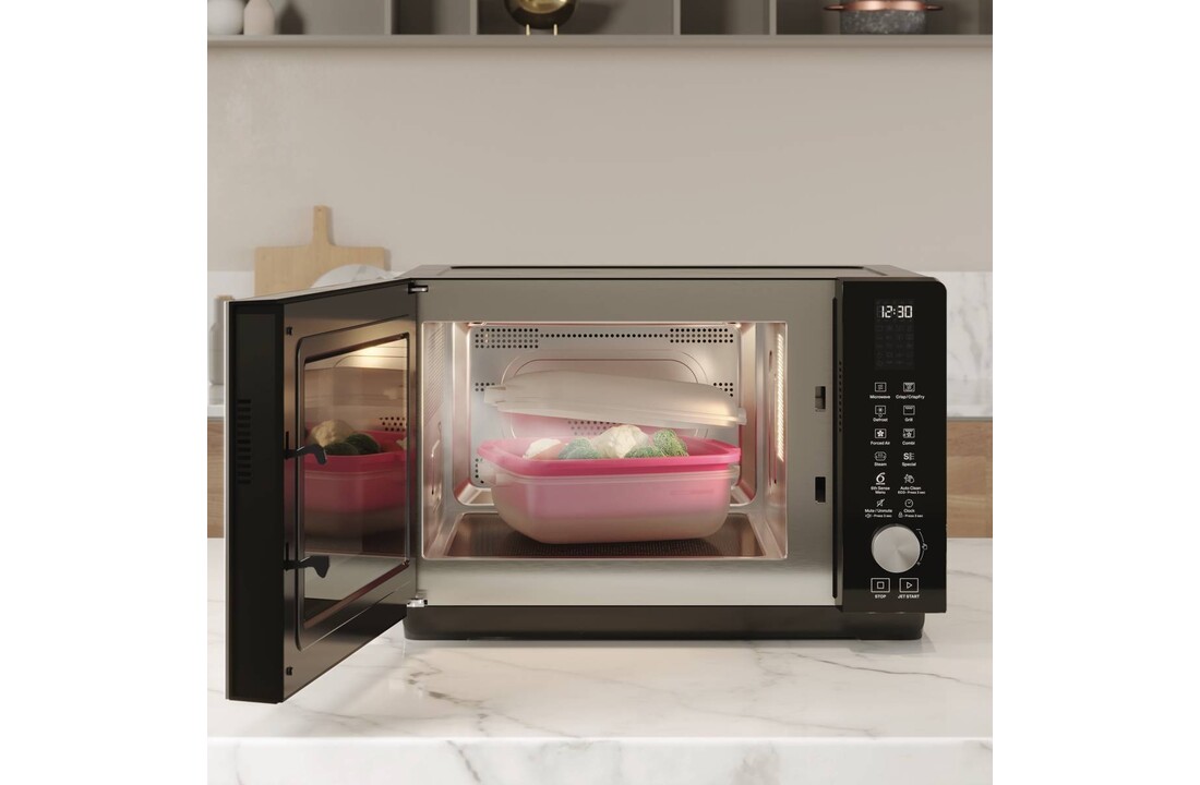 Whirlpool MCP 349 SL Combimagnetron zilver.