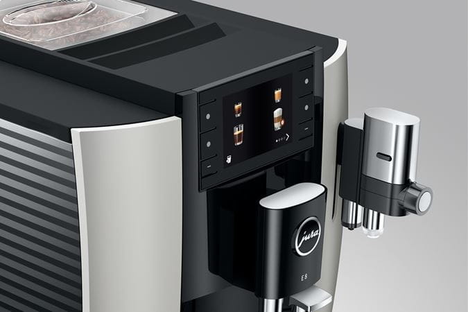Jura E8 Platina (EC) - Koffiemachine volautomaat.