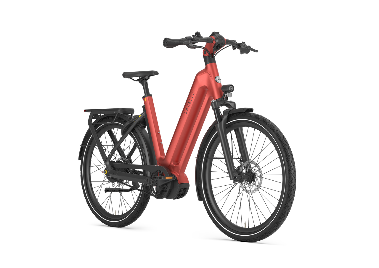 Gazelle Eclipse C380 HMB 750Wh  Dames - Metallic orange