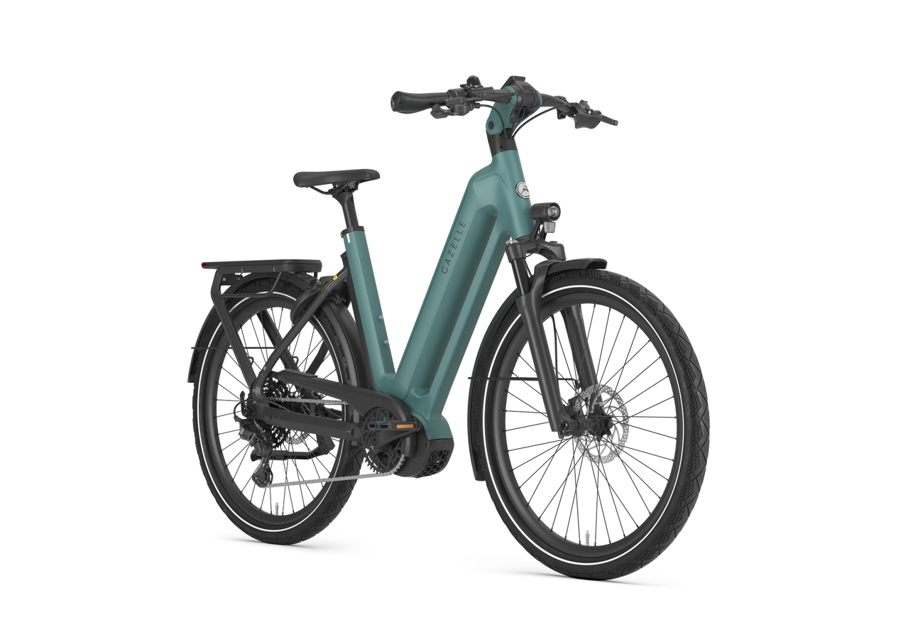 Gazelle Eclipse T11 HMB 750Wh  Dames - Thyme green