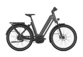 Gazelle Eclipse C380 HMB 750Wh  Dames - Anthracite grey mat