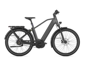 Gazelle Eclipse C380 HMB 750Wh Heren - Anthracite grey mat