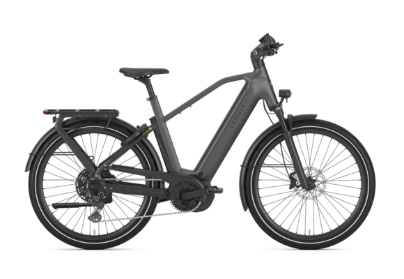 Gazelle Eclipse T11 HMB 750Wh Heren - Anthracite grey mat