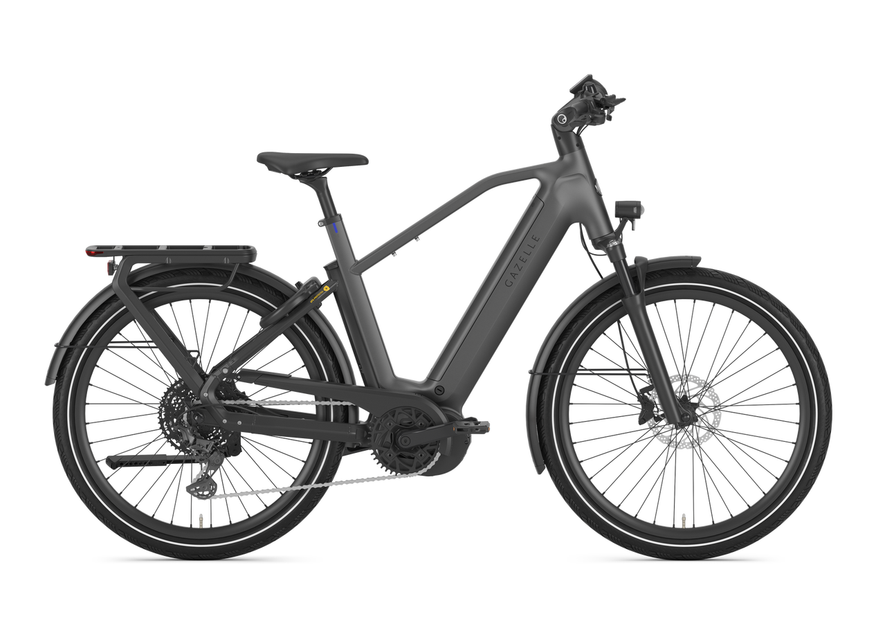 Gazelle Eclipse T11 HMB 750Wh  Heren - Anthracite grey mat