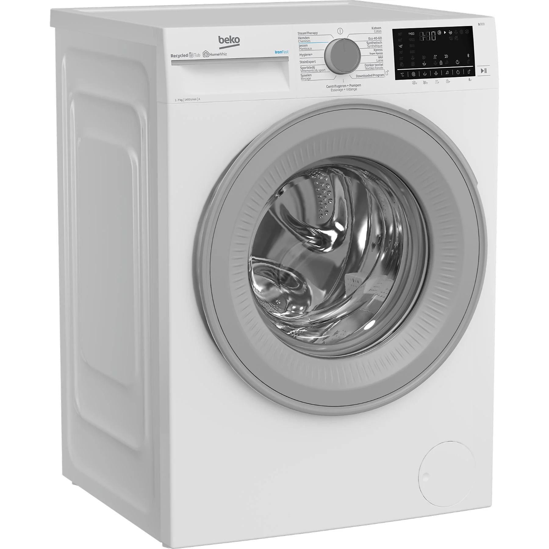 Beko B3WFU57412W - Wasmachine