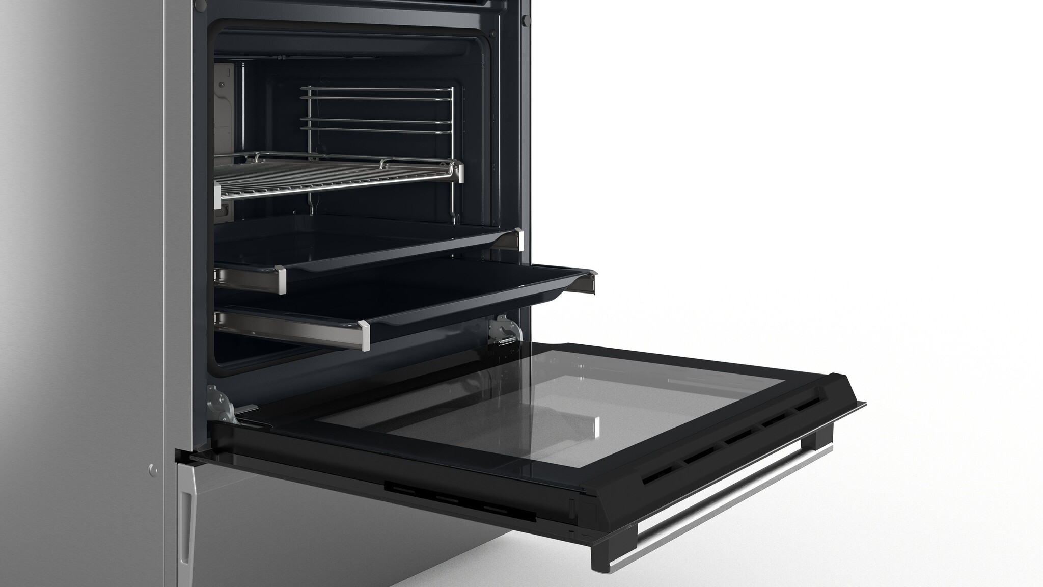 Bosch HLS59D351  - Inductiefornuis RVS.