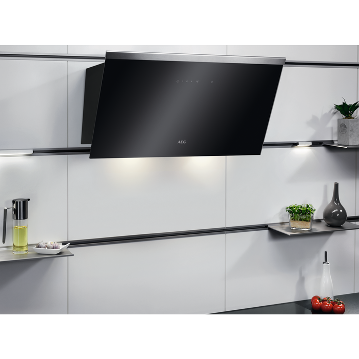 AEG DVE5661HB - Verticale schouw afzuigkap.