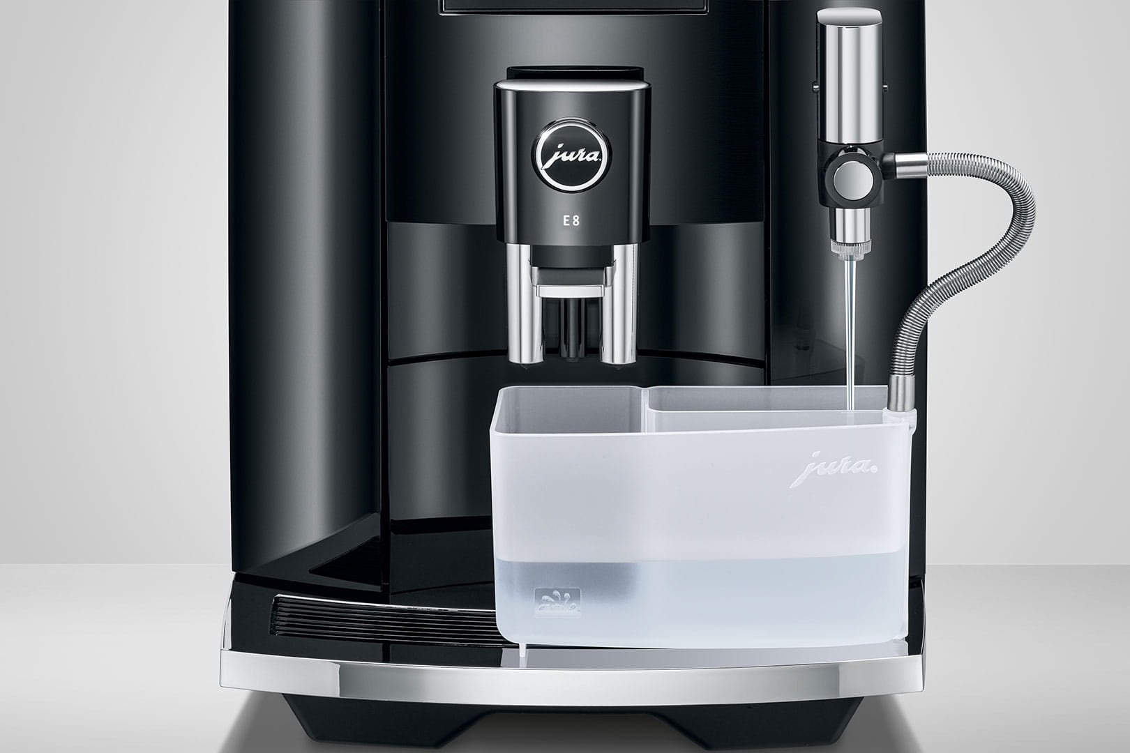 JURA E8 Piano Black (EC) - Koffiemachine.