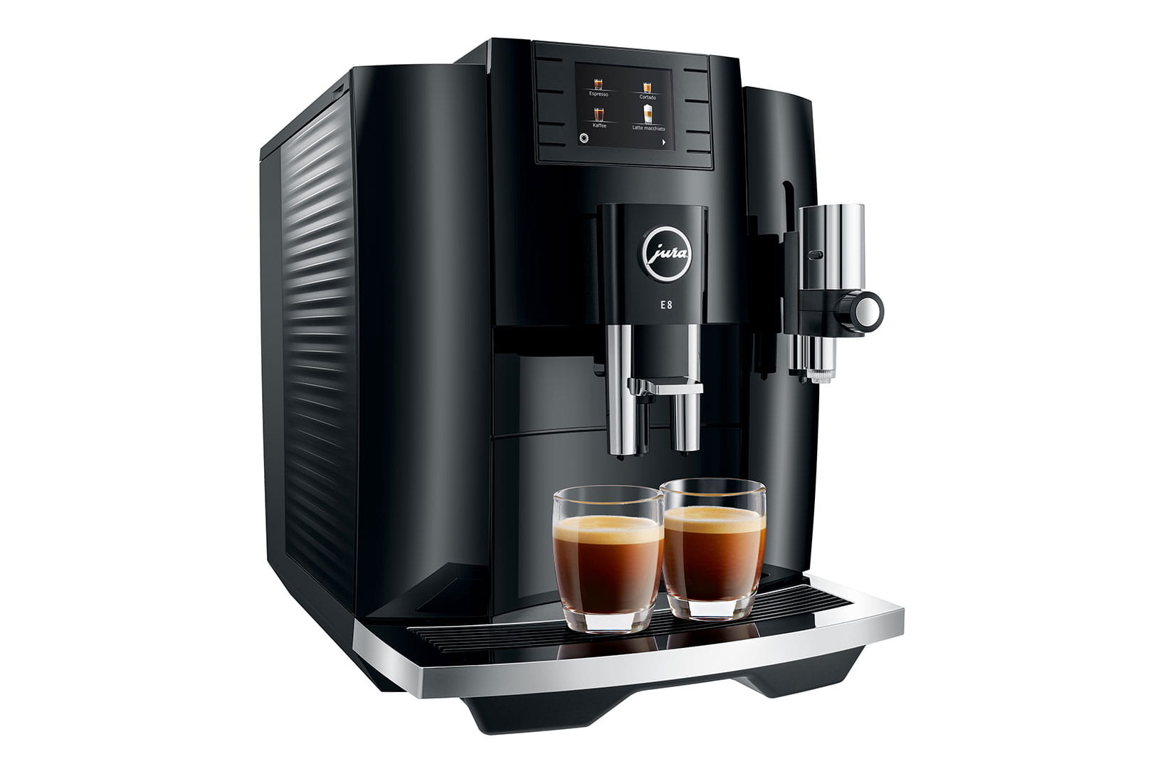 JURA E8 Piano Black (EC) - Koffiemachine.
