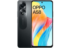 OPPO A58 128GB Glowing Black - Mobiele telefoon