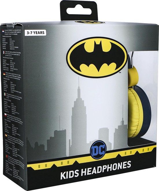 OTL Batman Caped Crusader Blauw - Kinder koptelefoon