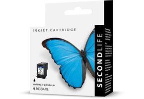 SecondLife HP 303 XL Zwart - Inktcartridge