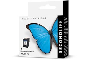 SecondLife HP 62 XL Zwart - Inktcartridge