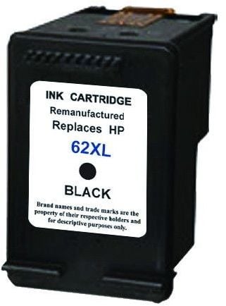 SecondLife HP 62 XL Zwart - Inktcartridge