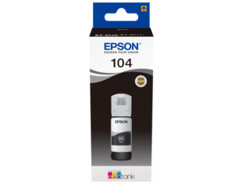 Epson 104 Zwart C13T00P140 - Inktcartridge