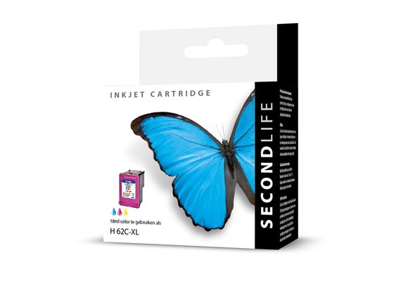 SecondLife HP 62 XL Color - Inktcartridge
