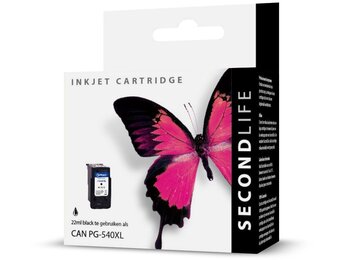 SecondLife Canon PG 540 XL Zwart - Inktcartridge