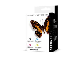 SecondLife Epson 604 XL Multipack (zwart + 3 kleuren) - Inktcartridge