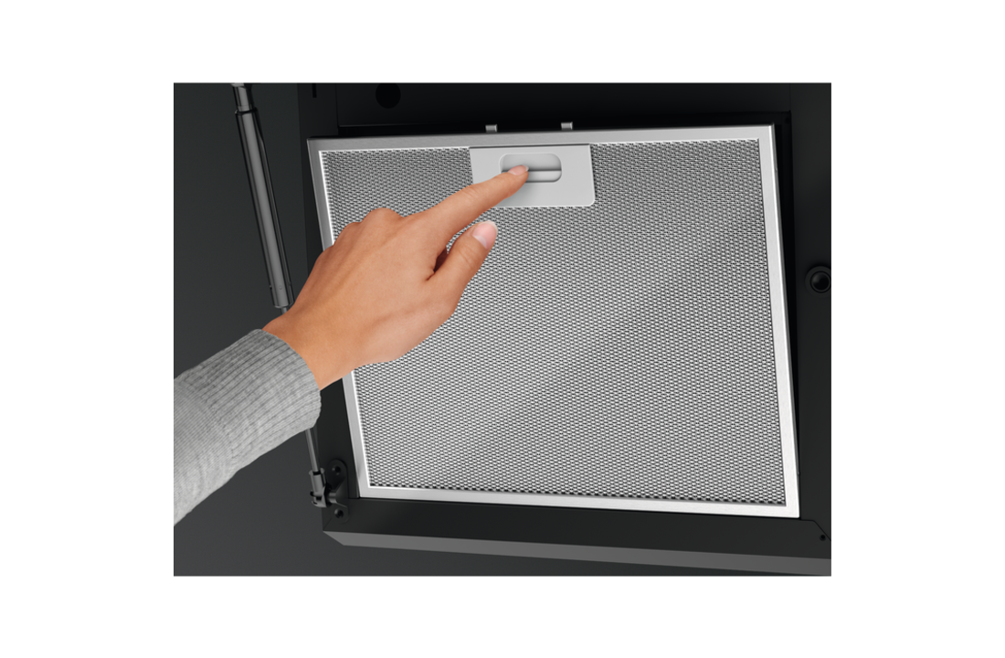 AEG DVE5961HB - Verticale schouw afzuigkap 90 cm.