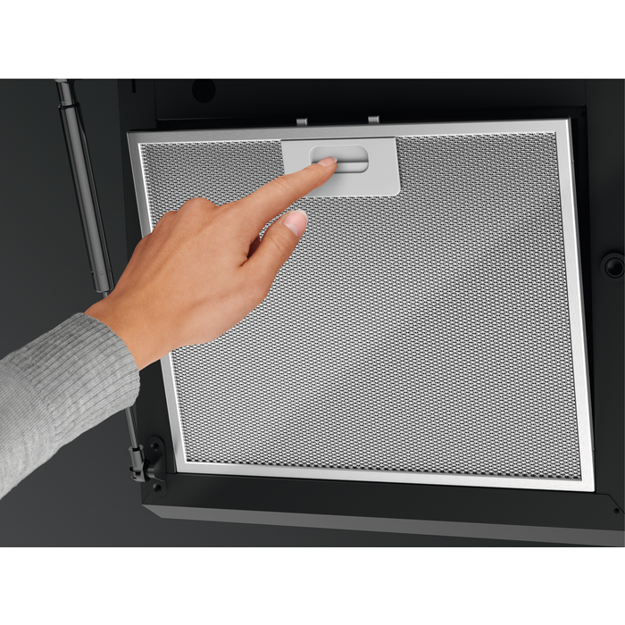 AEG DVE5961HB - Verticale schouw afzuigkap 90 cm.