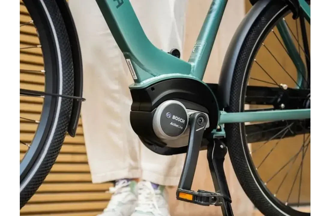 Cortina E-Common RB7 300 Wh dames - Jade Green Pearl Matt