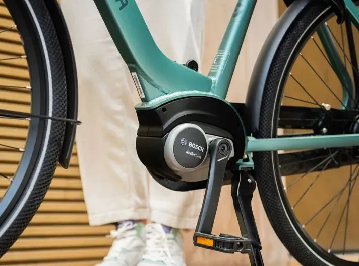 Cortina E-Common RB7 300 Wh dames - Jade Green Pearl Matt