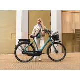 Cortina E-Common RB7 300 Wh dames - Jade Green Pearl Matt