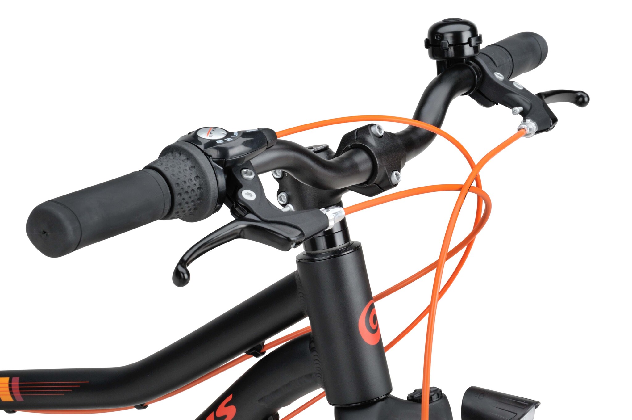 Batavus Booster HR3 24 inch Jongens - Black/Red-orange