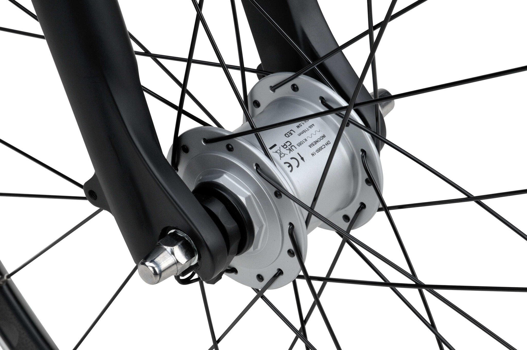 Batavus Booster HR3 24 inch Jongens - Black/Red-orange