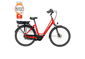 Freebike Manhattan M200 D7 375 Wh dames - Racing Red