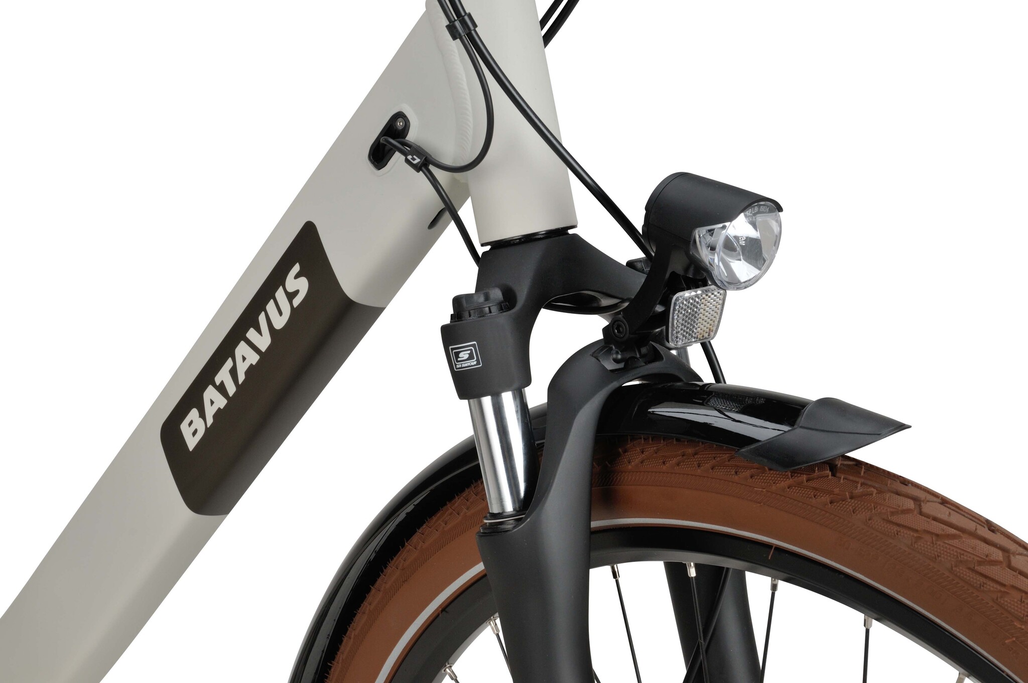 Batavus Altura E-go BES3 400wh - dames - lichtgrijs