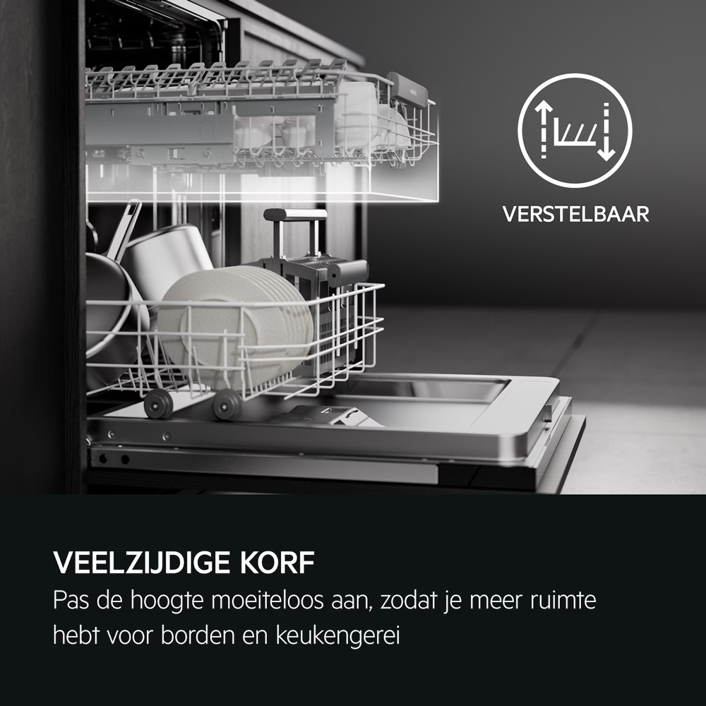 AEG FEE63606PM ProClean Glasscare inbouw vaatwasser.