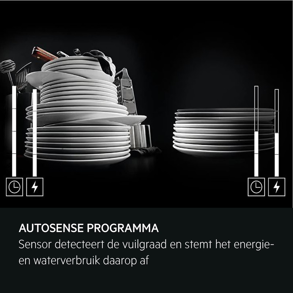 AEG FEE63606PM ProClean Glasscare inbouw vaatwasser.