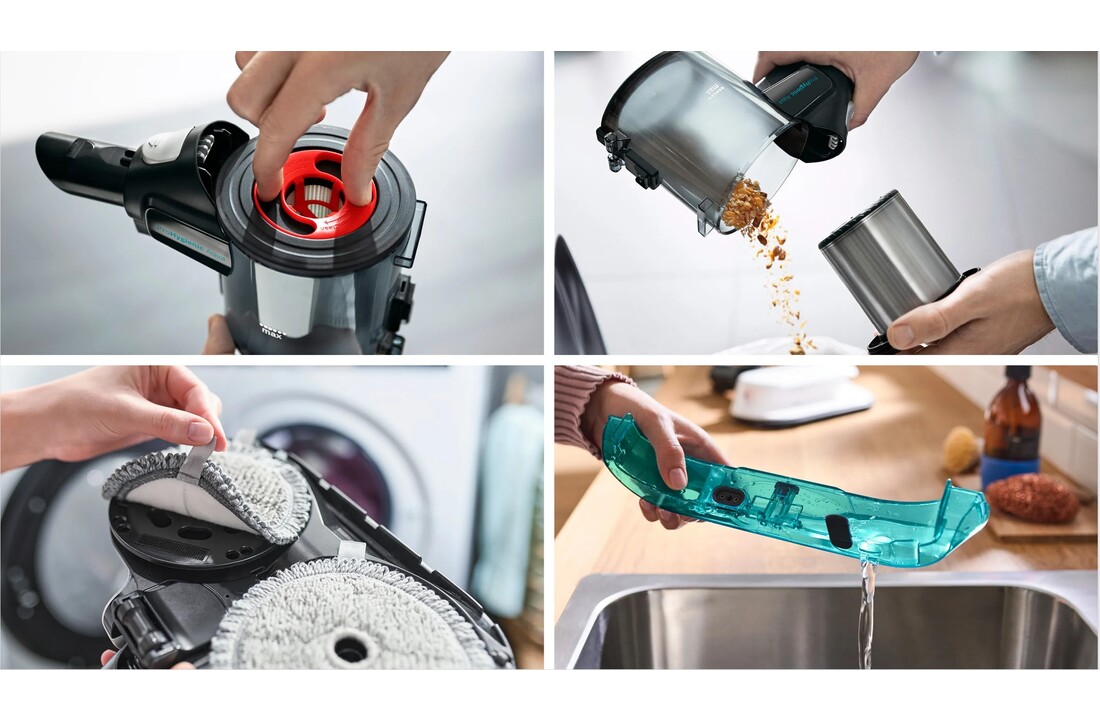 Bosch Unlimited 7 ProHygienic BCS712HYG5 - steelstofzuiger.