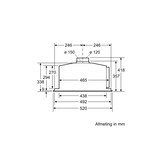 Siemens LB59584M - Inbouw afzuigkap