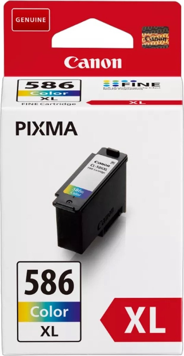 Canon CL-586XL Kleur - Inktcartridge