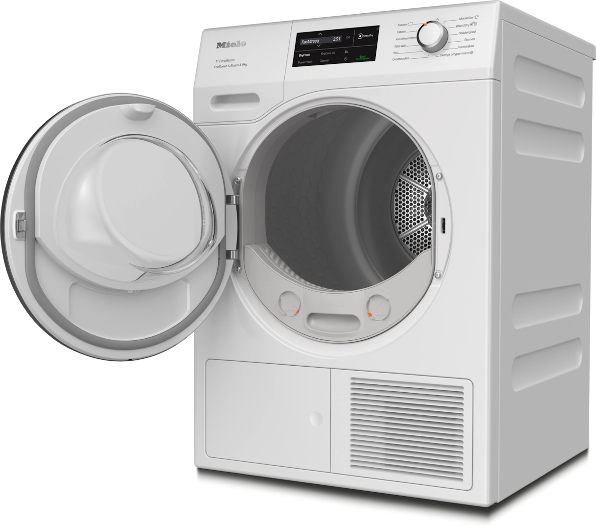 Miele TEL795WP EcoSpeed&Steam - T1 Warmtepompdroger.