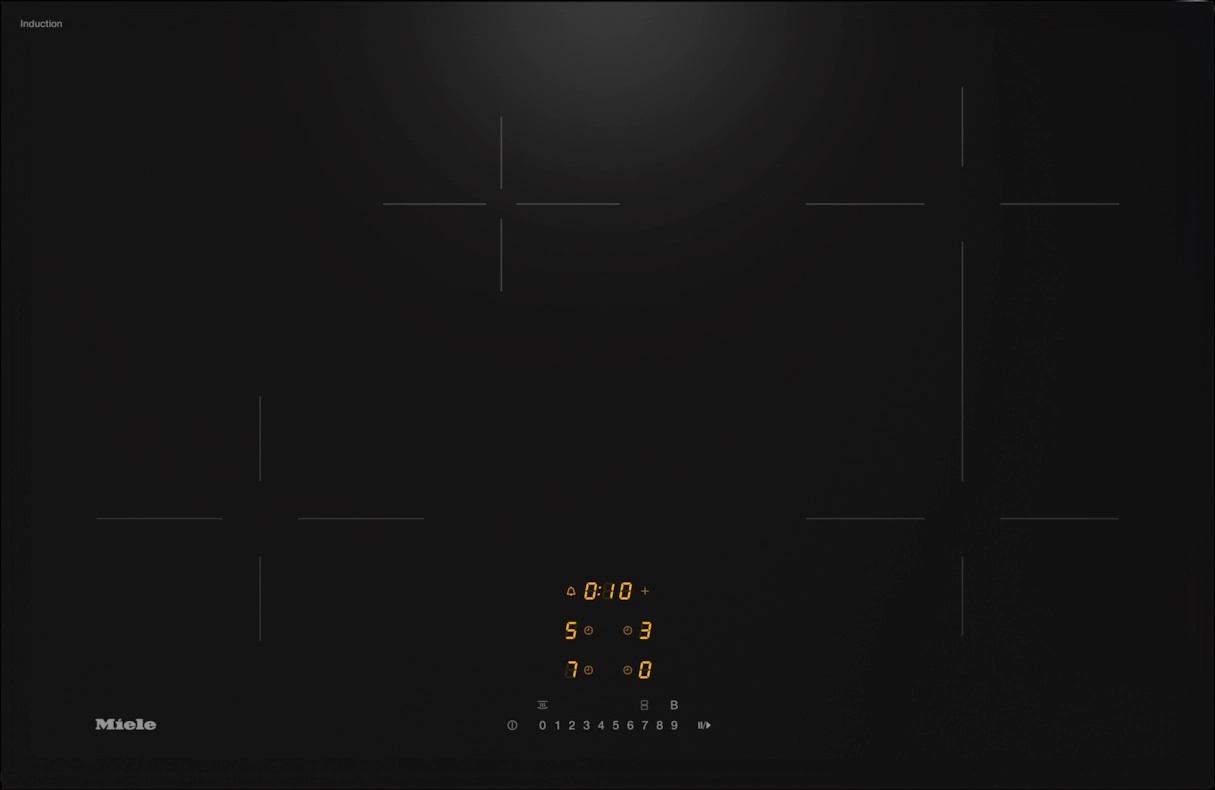 Miele KM 7373 FL Inbouw inductiekookplaat 80 cm.