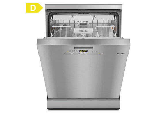 Miele G 5132 SC Front Selection CleanSteel front - Vrijstaande vaatwasser.