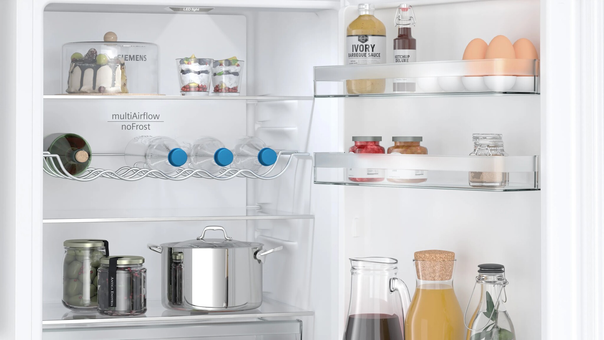 Siemens iQ300 KG36N2WCF - Vrijstaande koel-vriescombinatie wit.