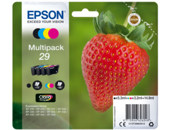 Epson 29 Multipack (zwart + 3 kleuren) - Inktcartridge