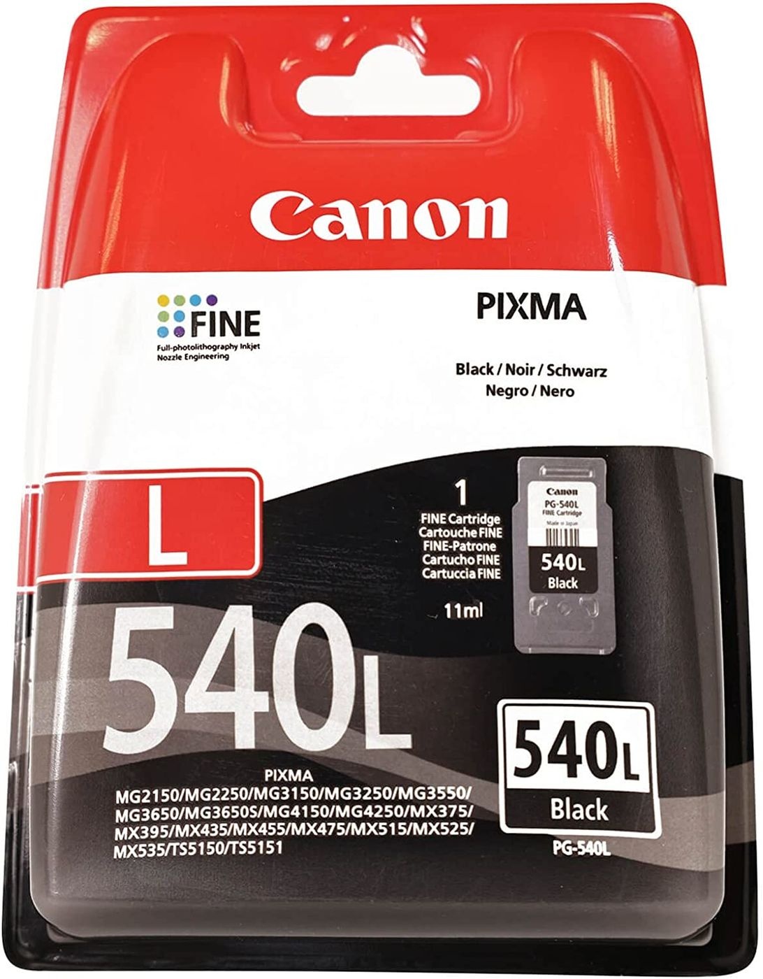 Canon PG-540L - Inktcartridge