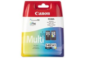 Canon PG-540 / CL-541 Multipack Zwart + 3 kleuren - Inktcartridge