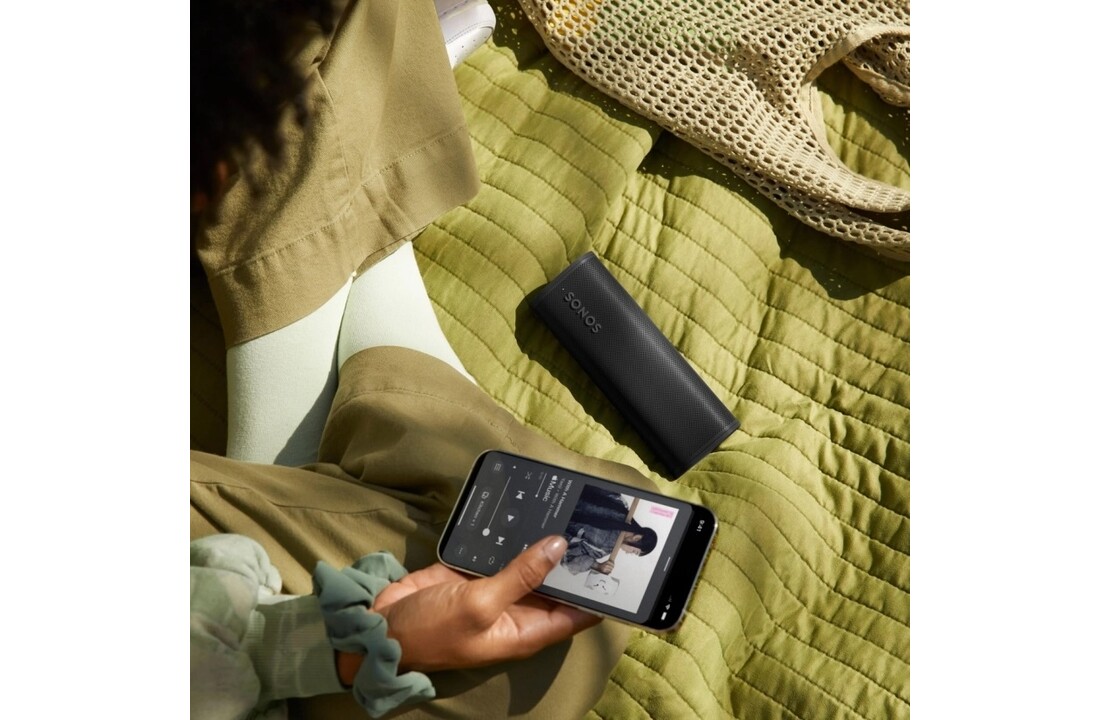 Sonos Roam 2 Zwart - Draadloze speaker.