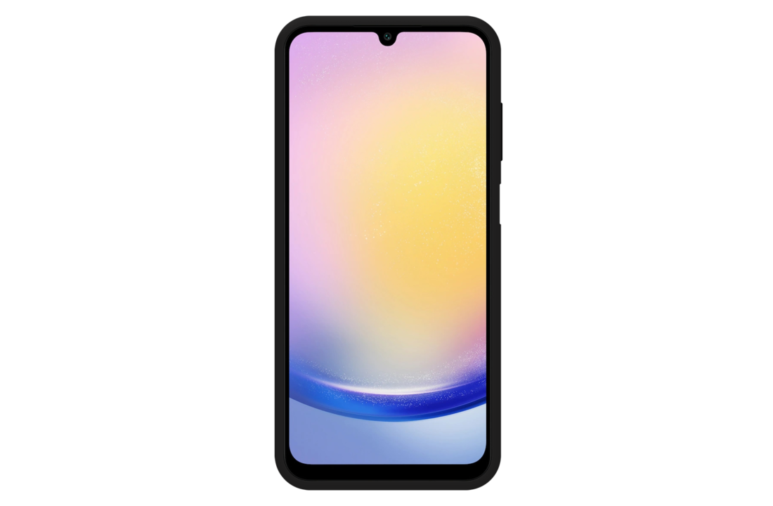 Just In Case Samsung Galaxy A25 TPU Rubber Case Zwart - Beschermhoes