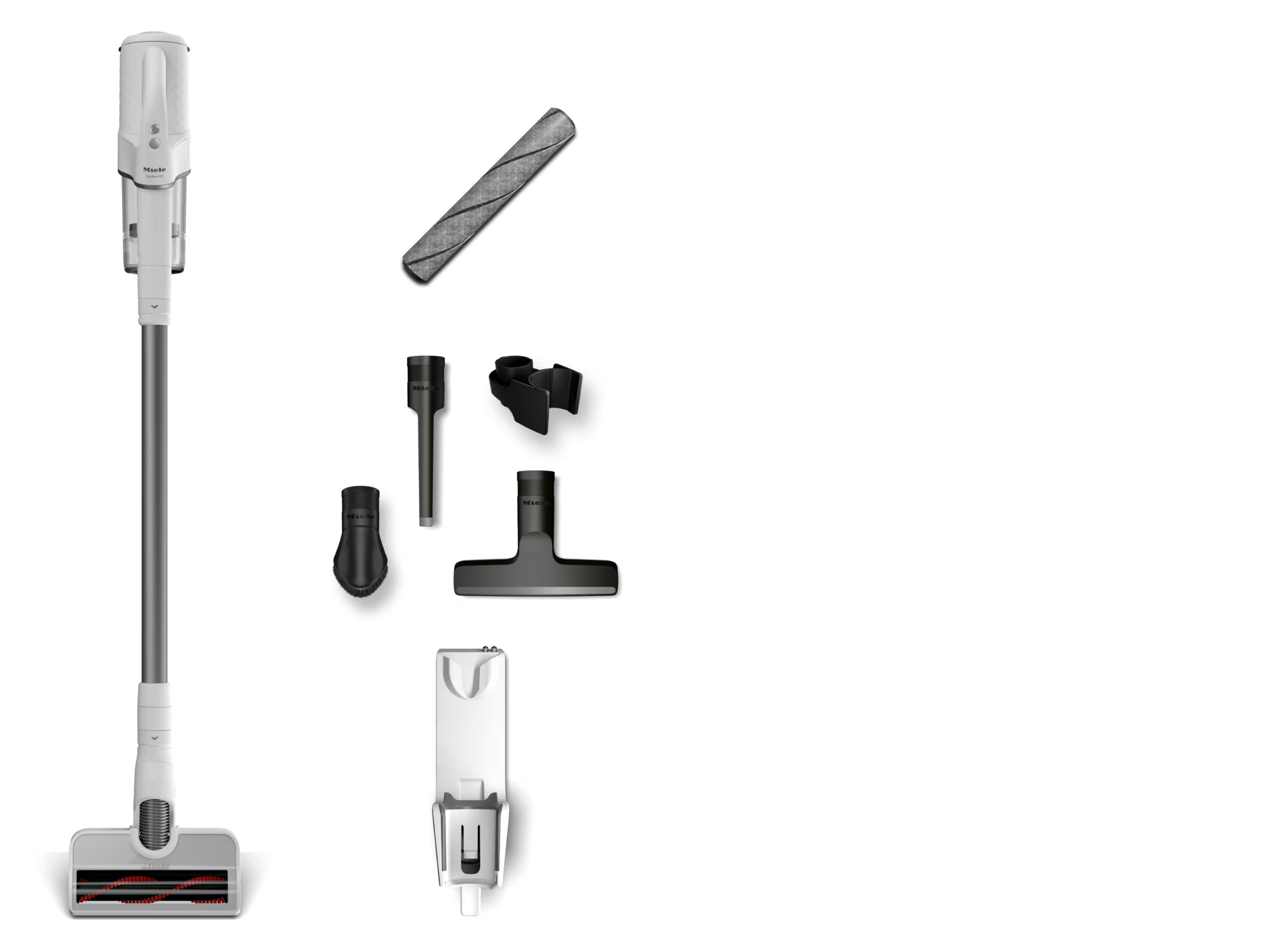 Miele Duoflex HX1 Hardfloor Briljantwit - Steelstofzuiger.