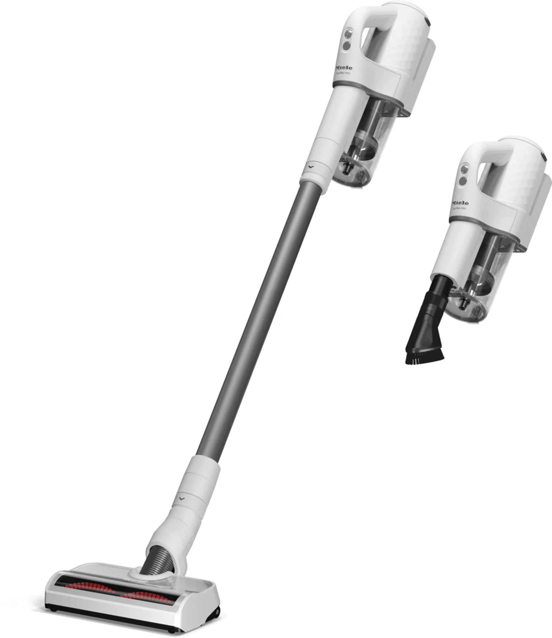 Miele Duoflex HX1 Hardfloor Briljantwit - Steelstofzuiger.
