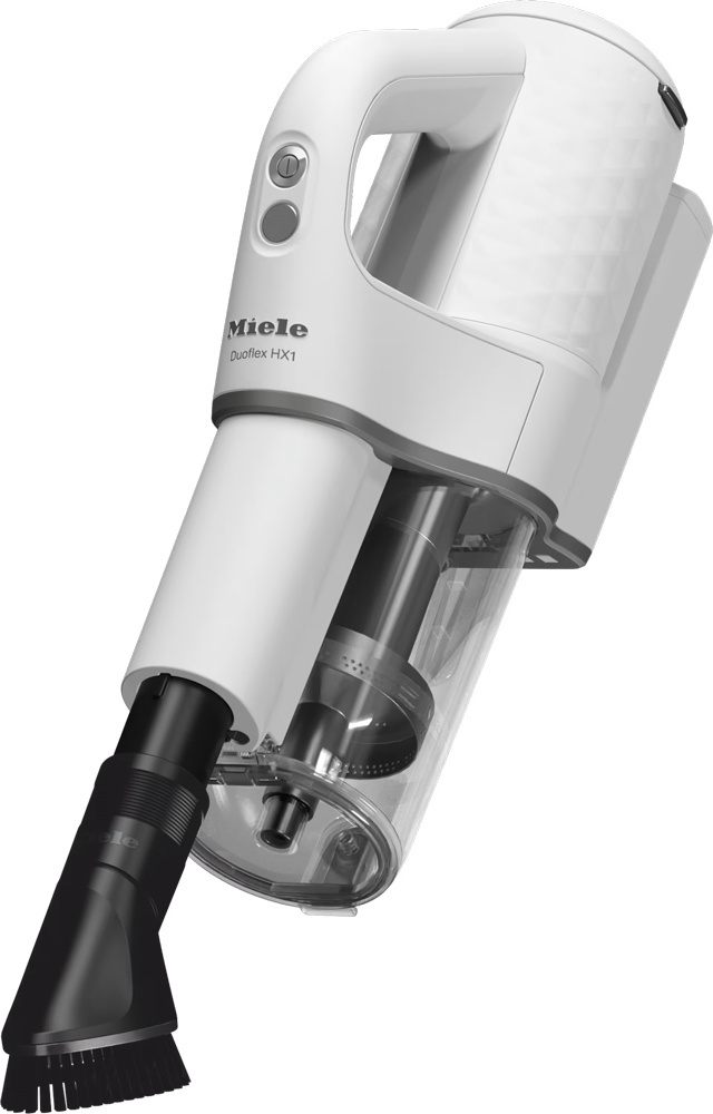 Miele Duoflex HX1 Hardfloor Briljantwit - Steelstofzuiger.